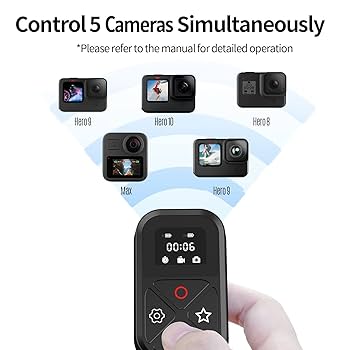 【未使用？】Gopro のリモコン？ Amazon | Suptig Goproアクションカメラ用防水ワイヤレス